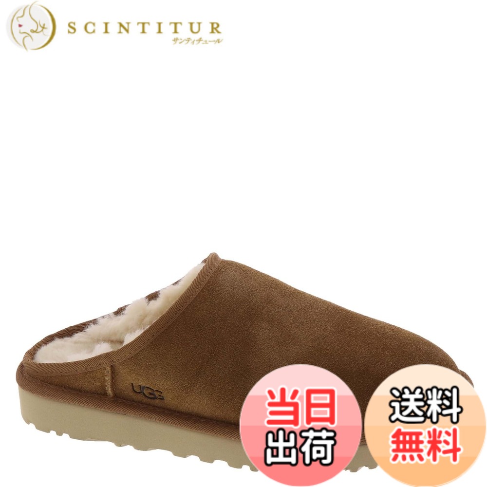 【送料無料】[UGG] スリッパ M CLASSIC SLIP-ON メンズ 色：ベージュ、サイズ：25.0 cm