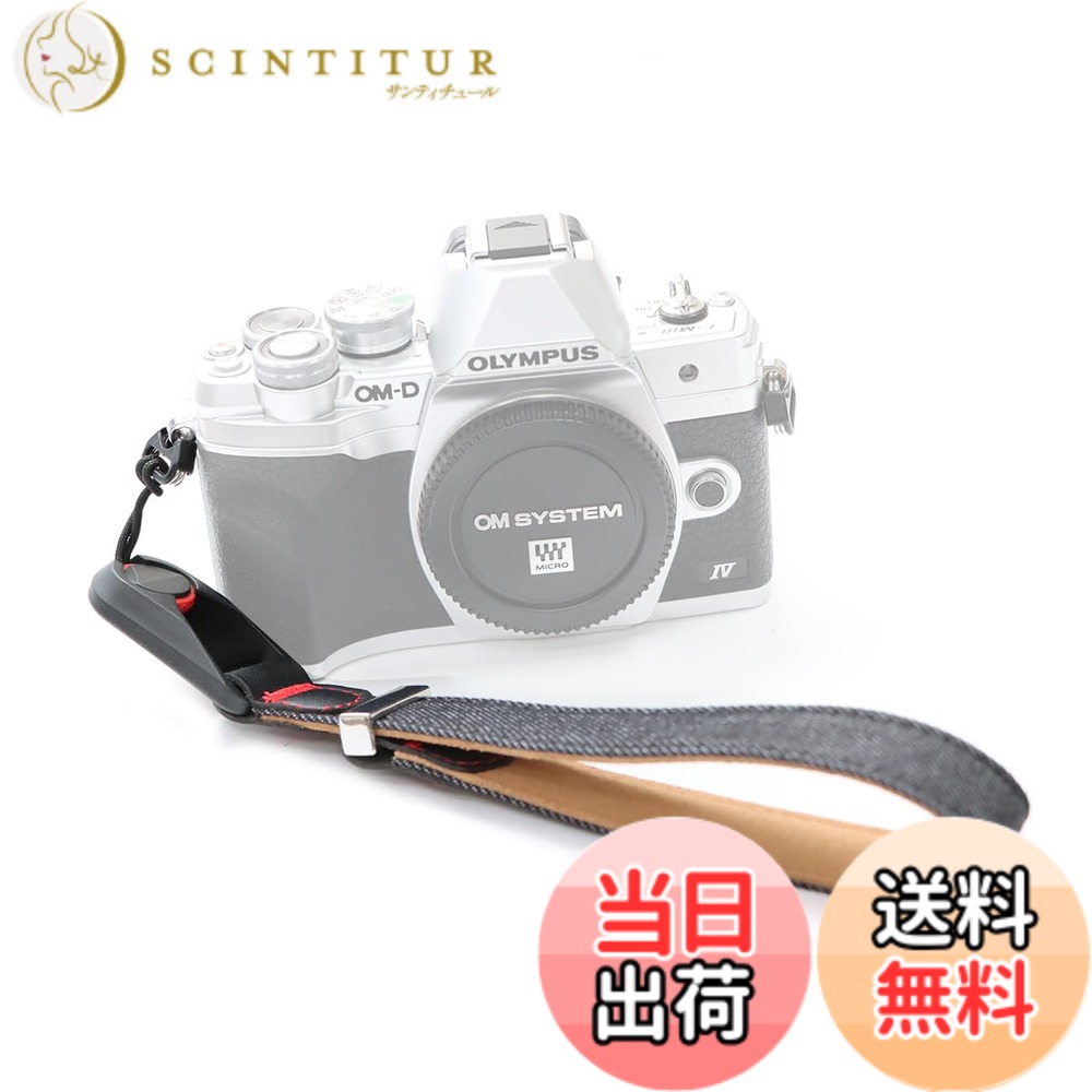 【送料無料】[Kesaeki] カメラストラップ デジカメ ストラップ 首掛け クライミングロープ製 軽い カメラストラップ ロープ 可愛い カメラ ストラップ ロープ コンパクトカメラ用 色：ハンドカメラストラップ-black、サイズ：ハンドカメラストラップ