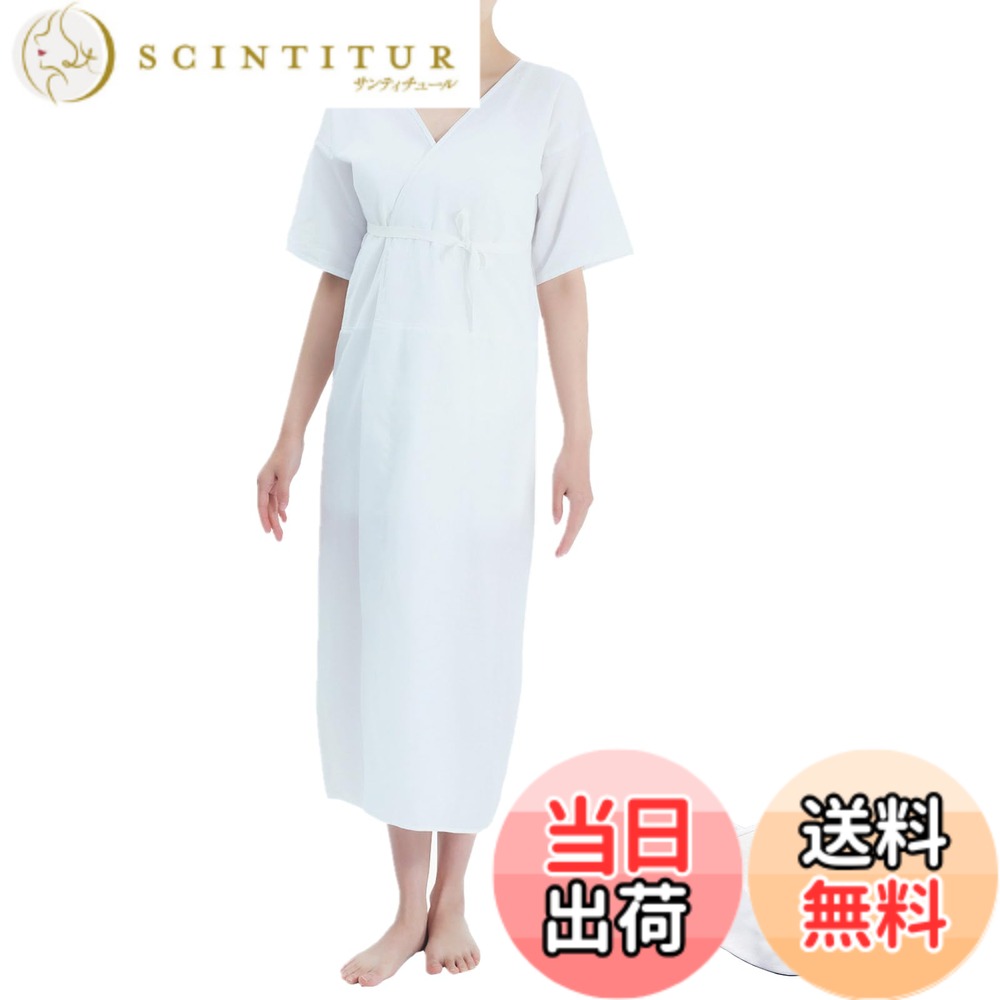 【送料無料】[TOuWA] 着物肌着 足袋 セット 洗える 浴衣 和装下着 肌襦袢 ワンピース 着物スリップ 通年 レディース 七五三 お宮参り 紅葉狩り 結婚式 花嫁 パーティ お茶会 色：ホワイト、サイズ：肌着LL 足袋23.5cm