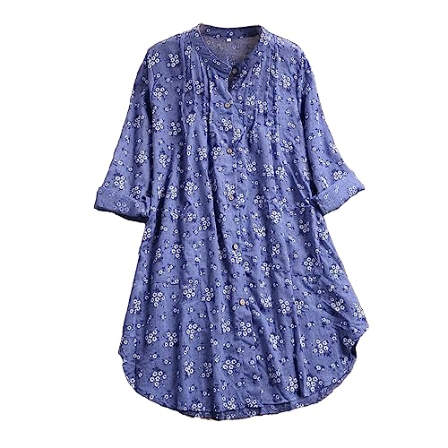 【送料無料】[H.U.A] [エイチユーエー] チュニック ワンピース 春 夏 シャツワンピース ブラウス Aライ..