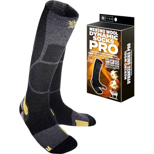 【送料無料】[FIRN] フィルン スキー スノーボード ソックス ダイナミック ソックス プロ メリノウール..