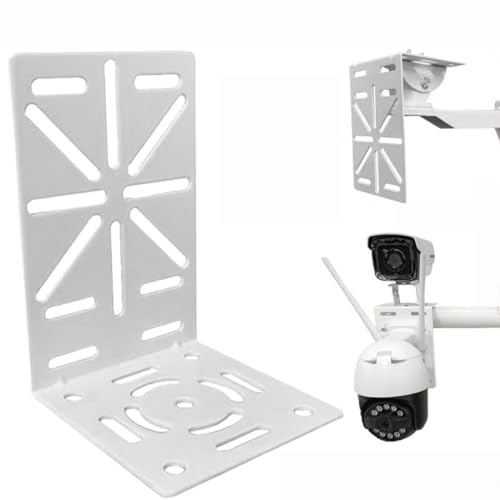 【送料無料】HOTQ L字型ドームカメラブラケット取付金具 ブラケット 防犯用 トラブル防止 監視用 ベース 固定用ユニバーサル壁天井マウントブラケット セキュリティCCTVドームカメラカメラマウントブラケット