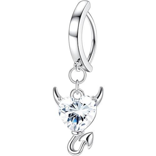 【送料無料】[Jstyle] ボディピアス レディース ヘソ ピアス 悪魔 14G クリッカー へそ リング 女性 31..