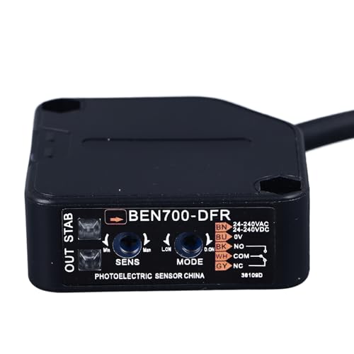 【送料無料】屋外センサー光電スイッチ、 高精度ビームセンサー 接近センサー 赤外線近接スイッチ 光電センサー リレー出力ミニ自動スイッチ 照明制御用, Cryfoktu5gh36pn0t