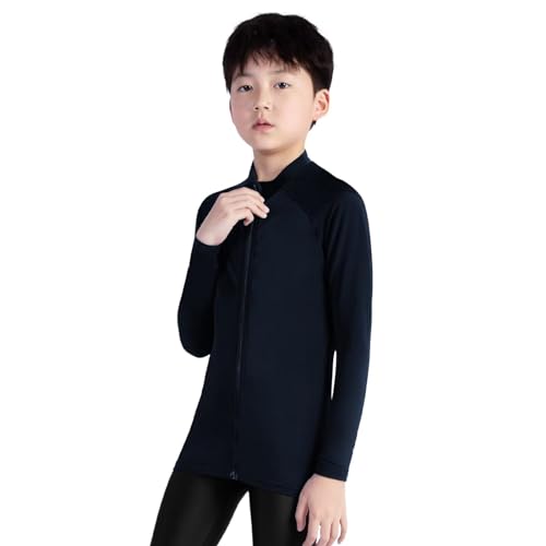【送料無料】[Nesseo] ラッシュガード ラッシュパーカー キッズ 長袖 水着 パーカー 体型カバー 水陸両用 接触冷感 紫外線対策 UVカット UPF50+ 大きいサイズ 夏服 海