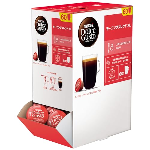【送料無料】ネスカフェ ドルチェ グスト 専用カプセル モーニングブレンドXL 60P,箱,レギュラーコーヒ..