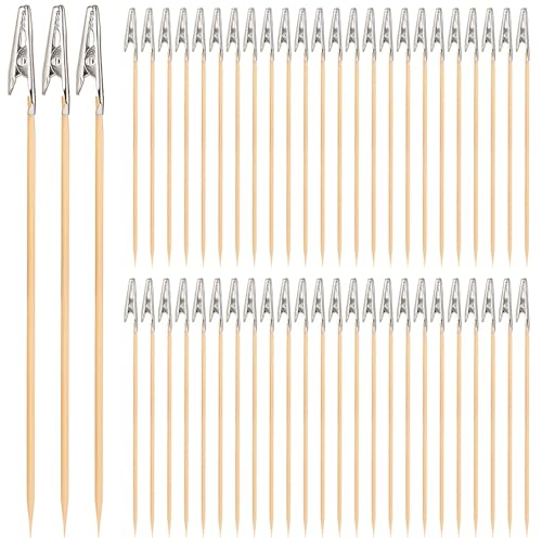 【送料無料】fogman 塗装棒 ペインティングクリップ 塗装用具 使いやすい ワニ口クリップ 50本セット