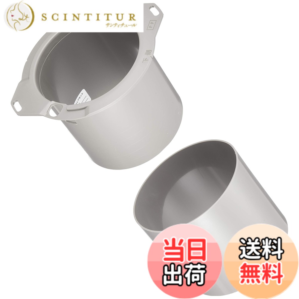 【送料無料】Panasonic (パナソニック) パイプファン 専用部材 FY-PAP 色：銀色、サイズ：適用パイプ:呼び径φ100mm