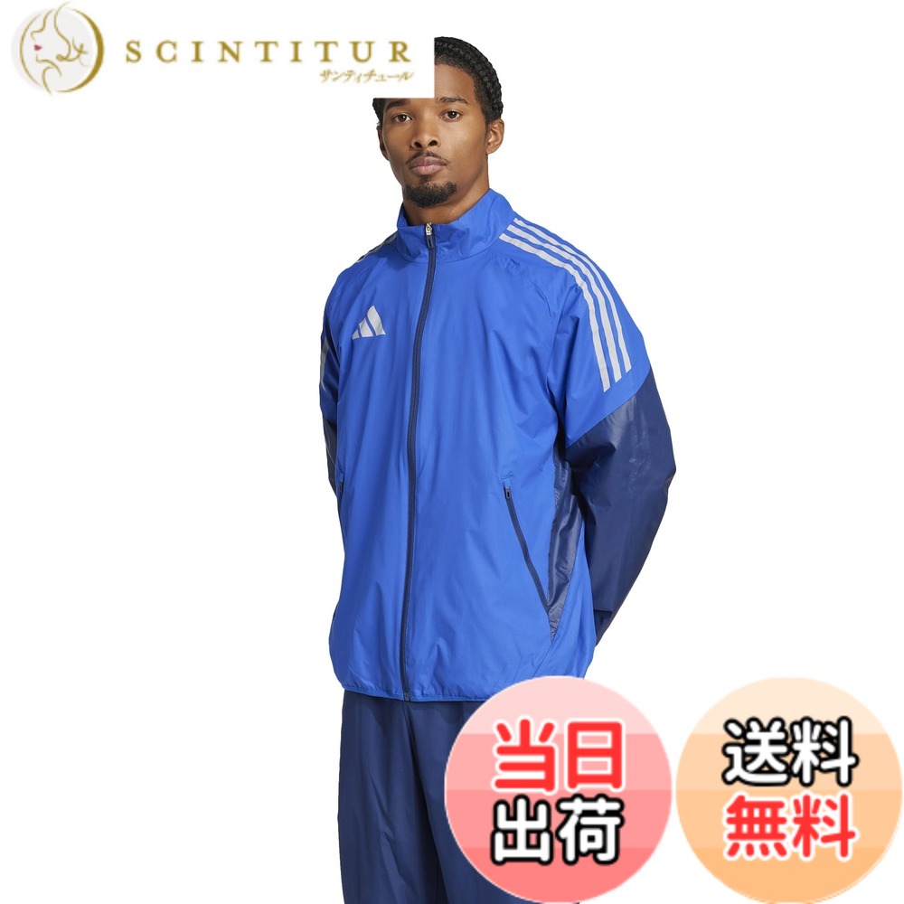 商品情報商品の説明説明 ウィンドジャケット / WIND JKT M いつでも準備万端でピッチに立とう。このウインドジャケットは、アイコニックなティロシリーズからインスピレーションを得たデザイン。素材に軽量リップストップ生地を採用した、全天候型の仕様になっている。冷たい外気が中に入ってこないように伸縮性のある袖口とスタンドカラーを備え、小物をしまっておける便利なジップポケットをあしらっている。視認性を高めるリフレクタープリントのスリーストライプスと3バーロゴが、スキルをも際立たせる仕上がりに。この製品にはリサイクル素材を100%使用。製品に用いられた素材をリユースすることで、廃棄物の量、限りある資源への依存、そしてアディダス製品のフットプリントを減らすことに役立てている。 ウィンドジャケット主な仕様 レギュラーフィットリブ仕上げの高めのスタンドカラー / フルジップポリエステル100%前にジップポケット裏地付き
