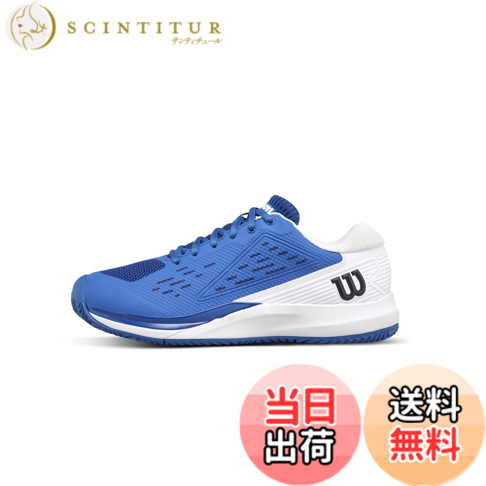 ������̵����Wilson(�����륽��) ��� RUSH PRO ACE�ƥ˥����塼�� ����D V Blue/White/Black����������26.0 cm 2...