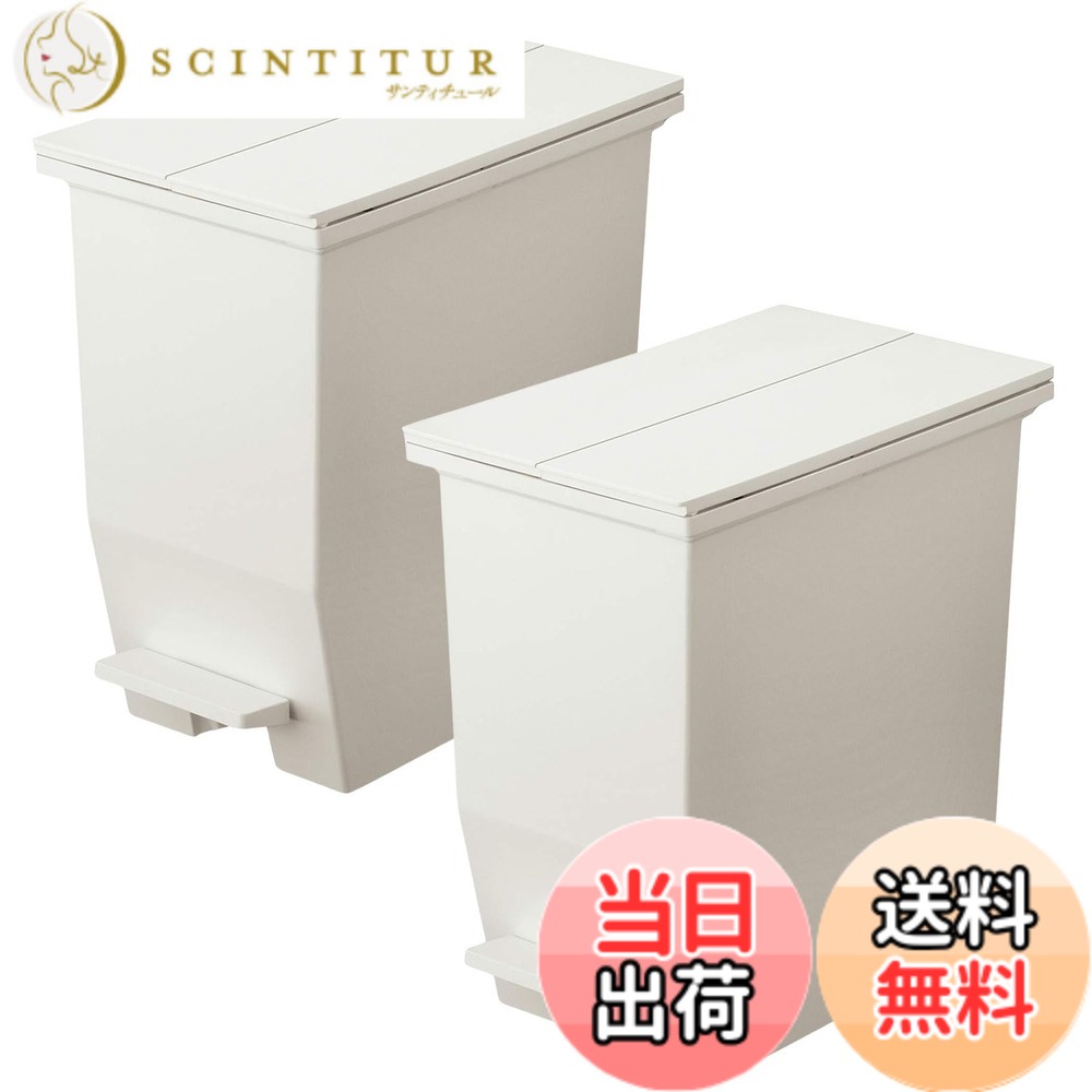 【送料無料】リス(RISU) ソロウ ゴミ箱 ふた付き ペダルオープン 両開き 抗菌 加工 日本製  ...