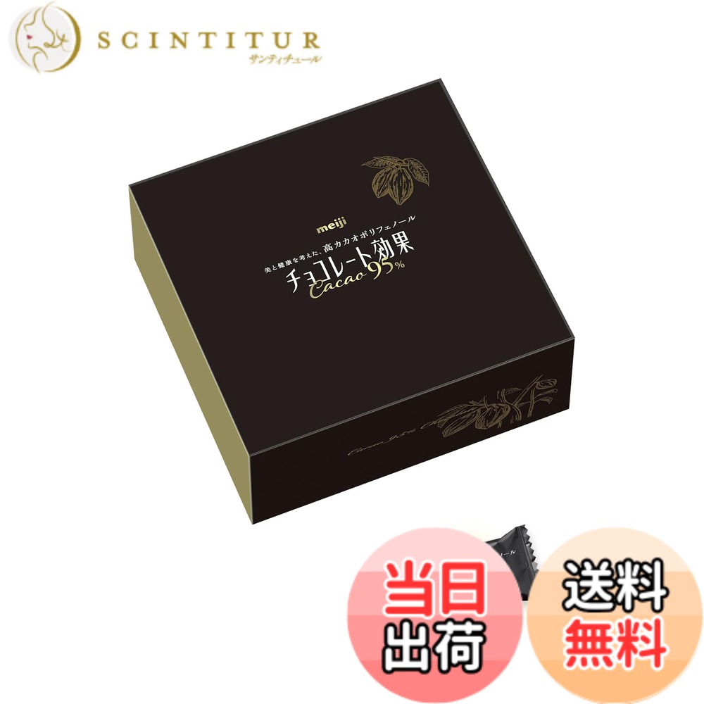 【送料無料】チョコレート効果 明治 カカオ95 大容量ボックス 800g 色：チョコ サイズ：800グラム (x 1)