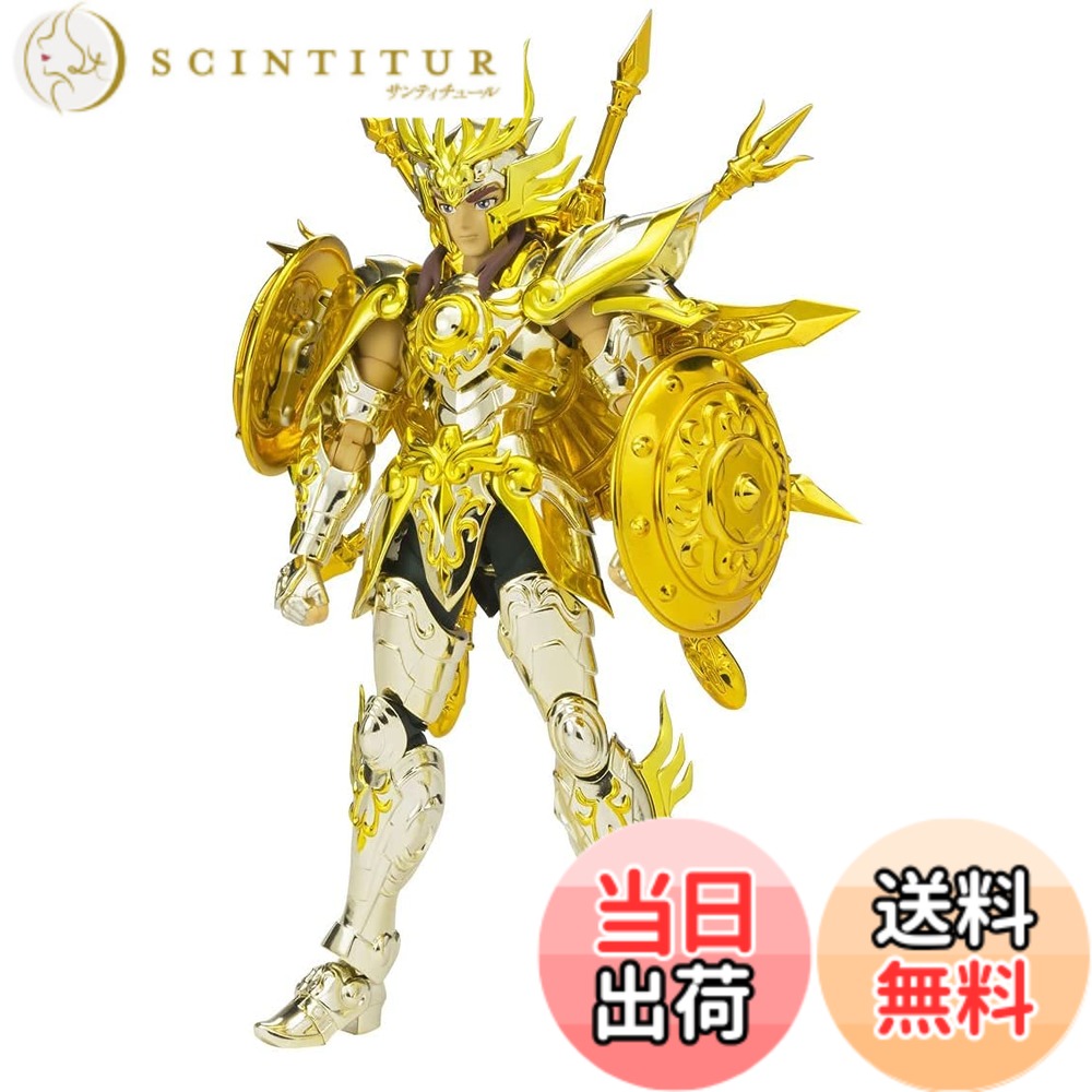 【送料無料】TAMASHII NATIONS 聖闘士聖衣神話EX 聖闘士星矢 ライブラ童虎(神聖衣) 約170mm ABS&PVC&ダイキャスト製 塗装済み可動フィギュア 色：ゴールド
