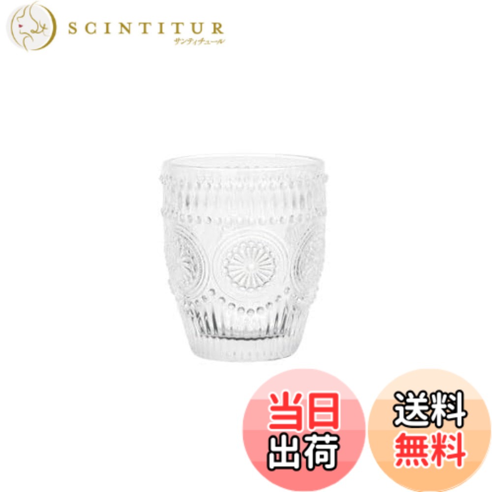 【送料無料】ダルトン(Dulton) 食器 グラスカップ マルグリット 高さ100x直径80mm GLASS CUP "MARGUERITE" S315-122CL
