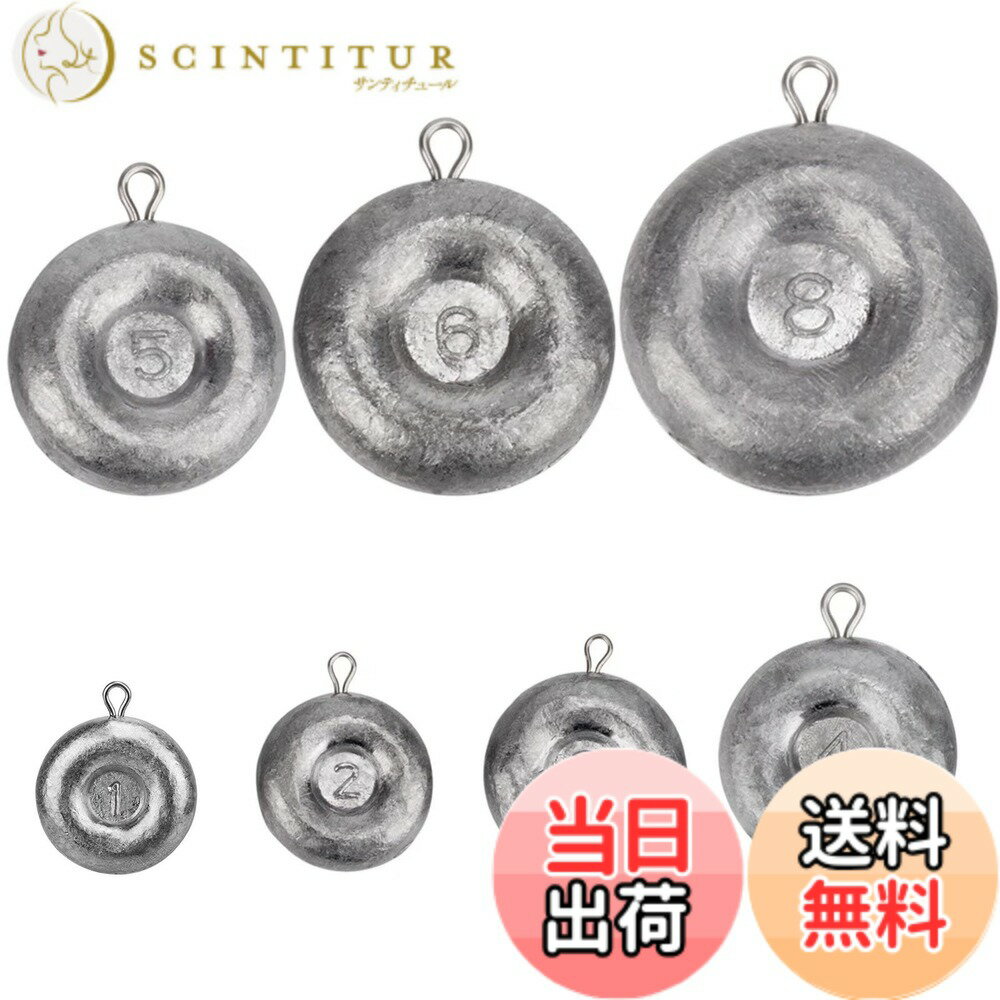 【送料無料】THKFISH 釣り おもり セット 釣り用オモリシンカー 釣り ディスクシンカーサーフフィッシ..