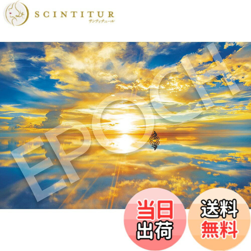 【送料無料】エポック社 1000ピース ジグソーパズル 海外風景 ミスティックビュー 金色のウユニ (50x75cm) 09-017s のり付き ヘラ付き 点数券付き EPOCH