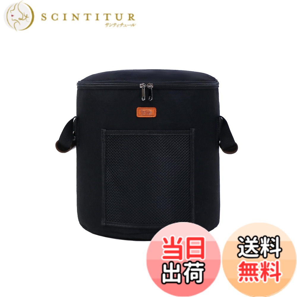 MATIMARU コンポスト バッグ 布コンポスト (20L black 網ポケット, 説明書) 家庭用 堆肥 屋外 コンポストバッグ 不職布 布コンポスト 生ゴミ処理 生ゴミ 堆肥コンポスト 園芸用品 こんぽすと生ゴミ処理
