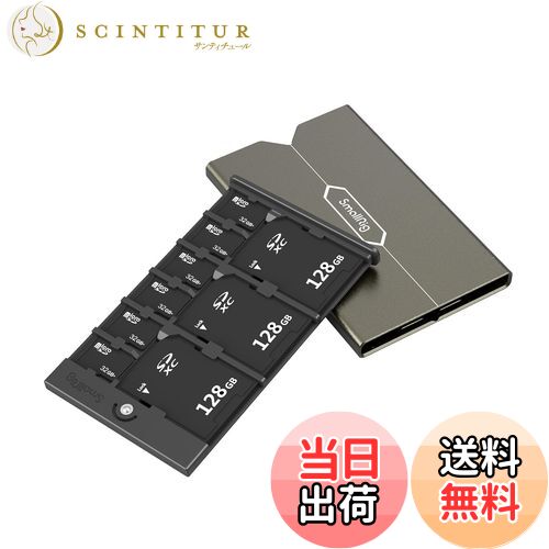 【送料無料】SmallRig SD およびMicro SD (TF) 用メモリカードケース 2832B