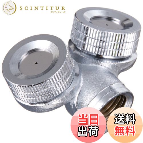 【送料無料】工進(KOSHIN) 噴霧ノズル カニメ噴口 二頭口 【噴板穴径0.7】 DP-107