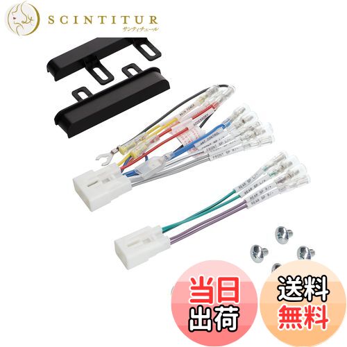 【送料無料】【限定】エーモン(amon) AODEA(オーディア) オーディオハーネス トヨタワイドパネル付 トヨタ車用 10P・6P 4973