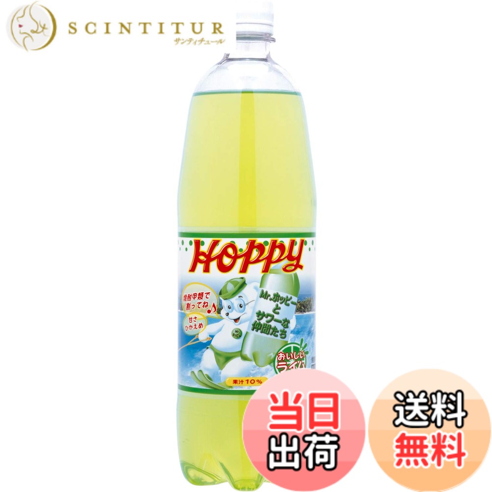 【送料無料】ホッピービバレッジ ライムサワー 1000ml x6本