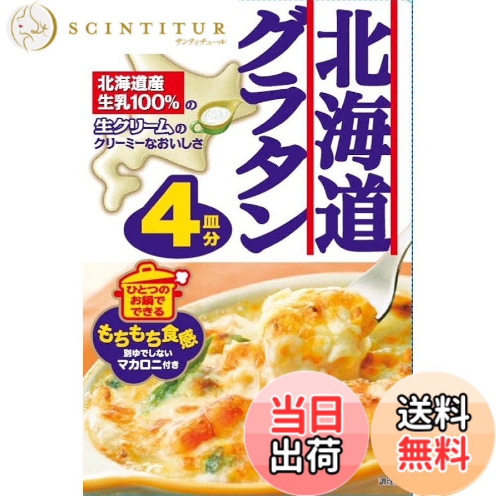 【送料無料】ハウス 北海道グラタン 4皿分 164gx5個