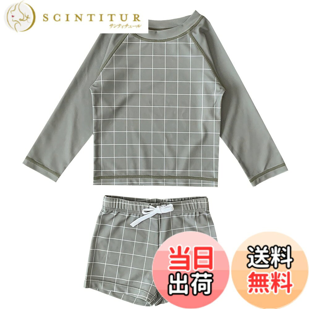 商品情報商品の説明主な仕様 【着回し自在のキッズ水着セット】長袖ラッシュガード・スイムパンツ・キャップの水着3点セット。UPF50+の紫外線対策は、夏の日差しからもしっかりガード。身長80-160までと大きいサイズもご用意していますので、キッズから幼稚園、小学生までと幅広く着用可能です。【着心地のよい素材】従来の素材より高い速乾性を実現、耐磨耗性・耐久性に加え毛玉になりにくい特徴があるリサイクルポリエステル素材を使用、ポリウレタンを配合することで伸縮性もあって動きやすいのにサラッとしたドライな着心地。元気に泳ぐ子どもたちにピッタリです。【紫外線対策のUVカット】すぽっと被るタイプのラッシュガードはたくさん動いても着崩れなく安心。長袖トップスで、日焼けからも冷えからも守ってくれます。UVカット加工を施した遮蔽率90%以上の素材を使用しているので、長時間の海水浴やプールでもしっかりキッズの肌を紫外線から守ります。【幅広いシーンに対応できる】セットアップなので日焼け対策しながらもおしゃれです。海やプール、川遊びもちろん、水泳練習、スクール授業、温泉、旅行なども活躍できます。山レジャーやキャンプ時の温度調節、虫よけ、擦り傷対策としても便利！【商品説明】セット内容：長袖ラッシュガード・スイムパンツ・キャップ 素材：ポリエステル、ポリウレタン サイズ：80/90/100/110/120/130/140/150/160 ※着用後は、直ちに真水で手洗いし、陰干しで自然乾燥してください。※タンブル (乾燥機) 乾燥はお避けください。※高温下や濡れたままビニール袋に密封し長時間放置しますと、色移りをする可能性がございます。