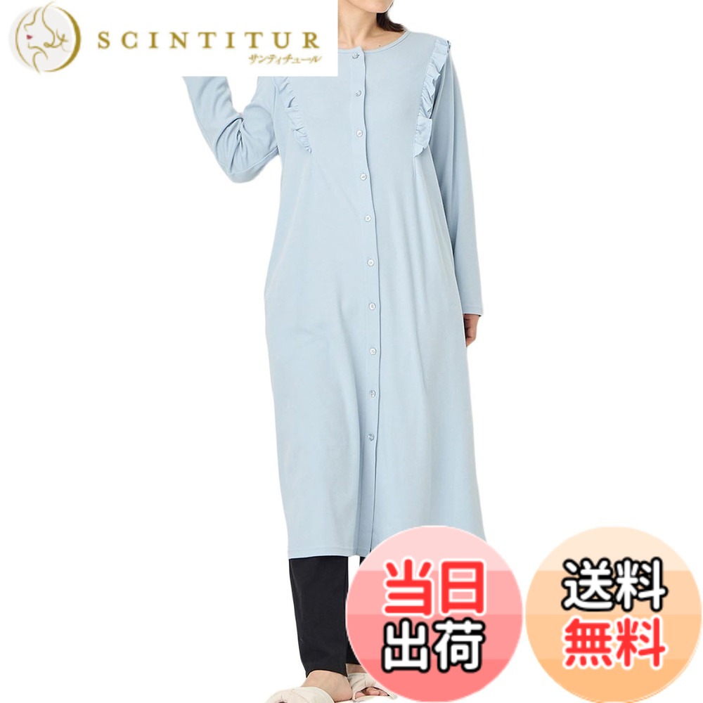 商品情報商品の説明説明 フェミニン派のママにおすすめ。上品フリルがかわいいデザイン 肩口から流れるような控えめフリルが、さりげなく甘さを演出するフェミニンデザインのパジャマです。マタニティ期もゆったり着られるらくちんシルエットなのに、きれいめに着こなせるのが高ポイント。パンツなしでも着られる長め丈＆前開きデザインで、産院着にもぴったりです。セットのレギンスは綿混率が高いから敏感肌のママにもおすすめ。 ・綿混なめらかタッチのスムース素材はロングシーズン着まわせる程よい厚み ・レギンスは伸縮性の高いベア天竺素材を採用。お腹に優しくフィットし、産後も使えます ・むくみやすい妊婦さんのために細すぎないストレートシルエットのレギンスで、足をすっきり見せます ・スマホや小物が入る大きめポケットつき ・日本国内品質検査で最も厳しいホルムアルデヒト試験基準をクリアした商品で赤ちゃんにも安心 ＊＊＊＊＊＊＊＊＊＊＊＊＊＊＊＊＊＊＊ 透け感：なし(オフのみ・ややあり) 裏地：なし 伸縮性：あり 光沢感：なし 生地の厚さ：普通 ＊＊＊＊＊＊＊＊＊＊＊＊＊＊＊＊＊＊＊ ■商品コード/10583 ※モデル着用画像はイメージとなります。 商品の正しい色は商品画像をご確認ください。主な仕様 【フェミニン派のママにおすすめ。上品フリルがかわいいデザイン】肩口から流れるような控えめフリルが、さりげなく甘さを演出するフェミニンデザインのパジャマです。マタニティ期もゆったり着られるらくちんシルエットなのに、きれいめに着こなせるのが高ポイント。パンツなしでも着られる長め丈＆前開きデザインで、産院着にもぴったりです。セットのレギンスは綿混率が高いから敏感肌のママにもおすすめ。【産前-産後まで使える綿混やわらかスムースラッフルワンピース＆レギンスパジャマ】・綿混なめらかタッチのスムース素材はロングシーズン着まわせる程よい厚み・レギンスは伸縮性の高いベア天竺素材を採用。お腹に優しくフィットし、産後も使えます・むくみやすい妊婦さんのために細すぎないストレートシルエットのレギンスで、足をすっきり見せます・スマホや小物が入る大きめポケットつき・日本国内品質検査で最も厳しいホルムアルデヒト試験基準をクリアした商品で赤ちゃんにも安心サイズ名:M、パジャマ上/着丈:110、袖丈:57、肩幅:36、身幅:52、パジャマ下/腹囲:67-110、総丈:103、股下:70、ヒップ:97、わたり:28.5、裾幅:17br産前-産後対応、セット商品、ストレッチ素材、産院推奨前開きネグリジェタイプのナイティ、ポケット付、授乳しやすい仕様　お洗濯=洗濯機OK(洗濯ネット使用)　※素材の特性上、汗や雨などでぬれると色移りすることがありますのでご注意ください企画デザイン：日本／生産国：中国