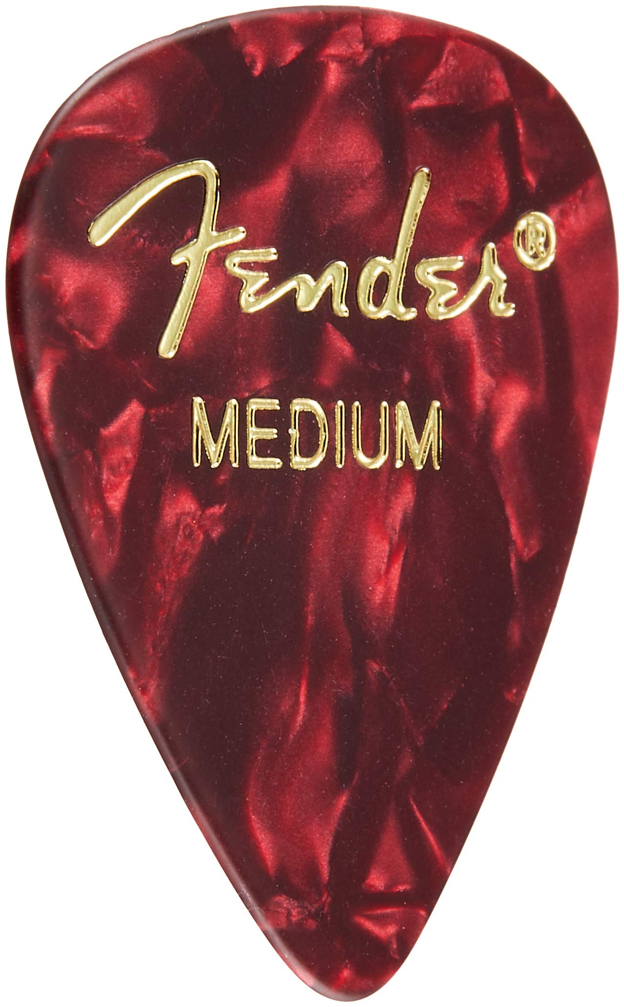 【送料無料】Fender ピック 351 SHAPE PREMIUM PICKS MEDIUM, RED MOTO(12PACK)