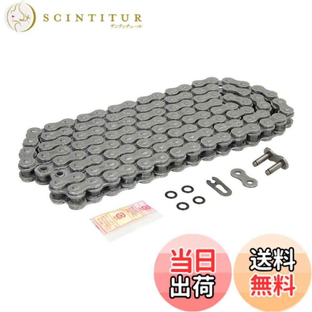 【送料無料】D.I.D(大同工業)バイク用チェーン 軽圧入クリップジョイント付属 520VX3-118FB STEEL(スチール) X-リング 二輪 オートバイ用 317245