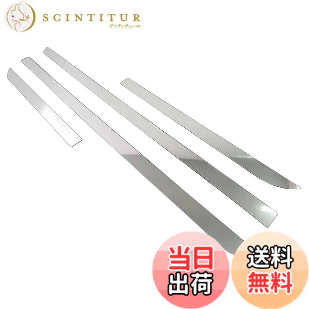 【送料無料】BRIGHTZ タントエグゼ L455系 L465系 超鏡面ステンレスメッキサイドドアモール 4PC 【 SID-MOL-048 】 3881