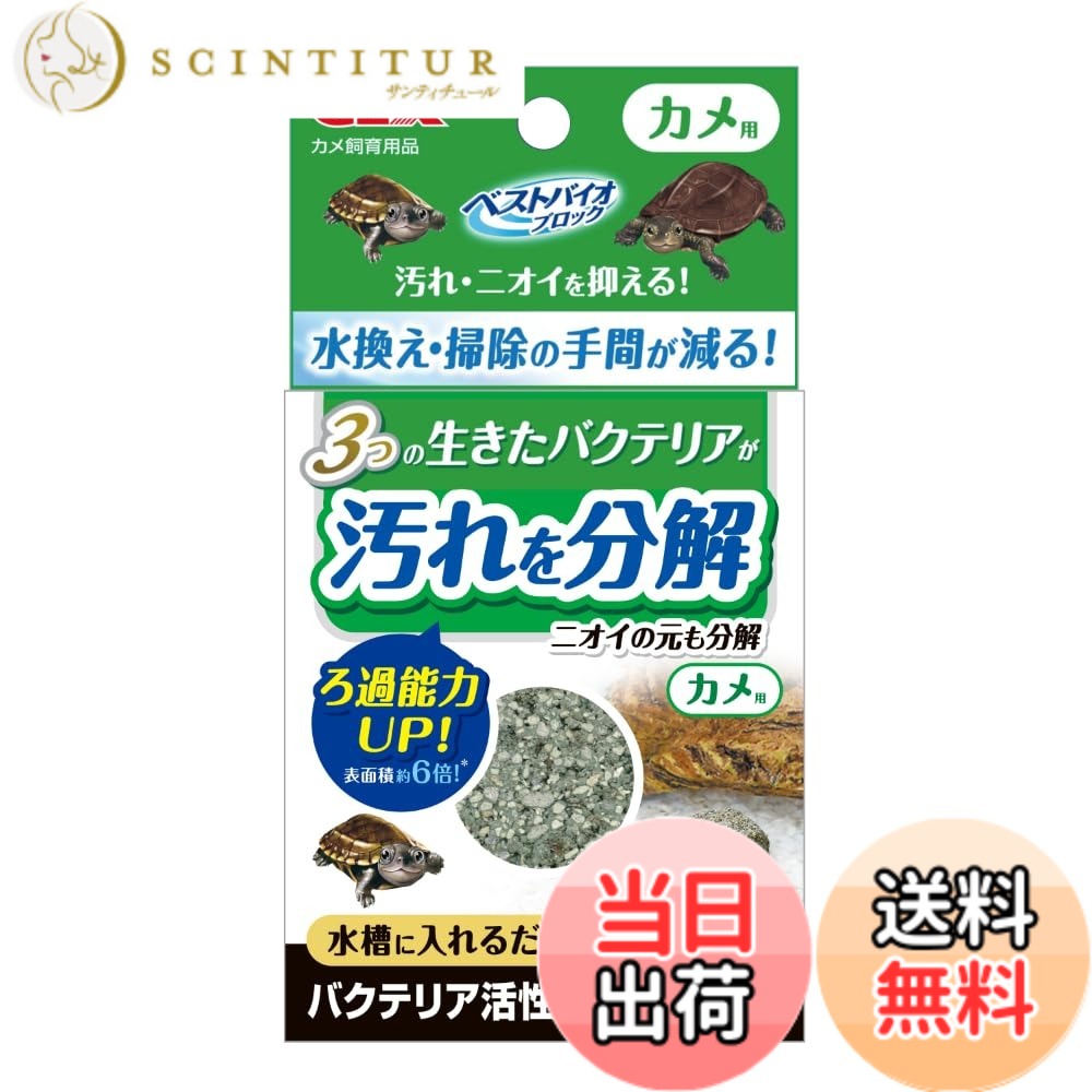 【送料無料】ジェックス GEX ベストバイオブロック カメ
