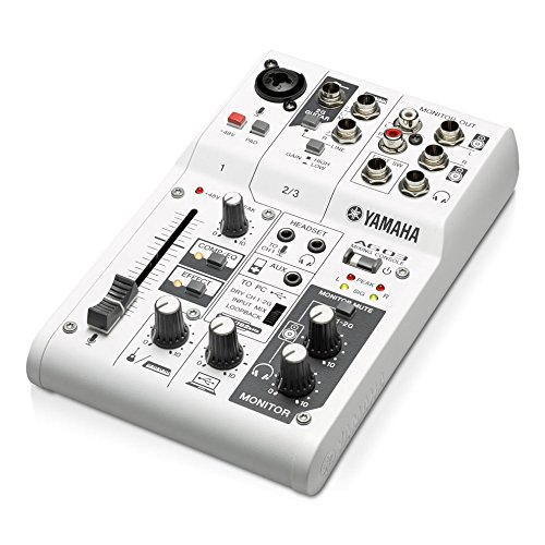 【送料無料】ヤマハ YAMAHA ウェブキャスティングミキサー オーディオインターフェース 3チャンネル AG03 インターネット配信に便利な機能付き 音楽制作アプリケーションCubasis LE対応 scintitur-10863839 サンティチュール サンプル画像3