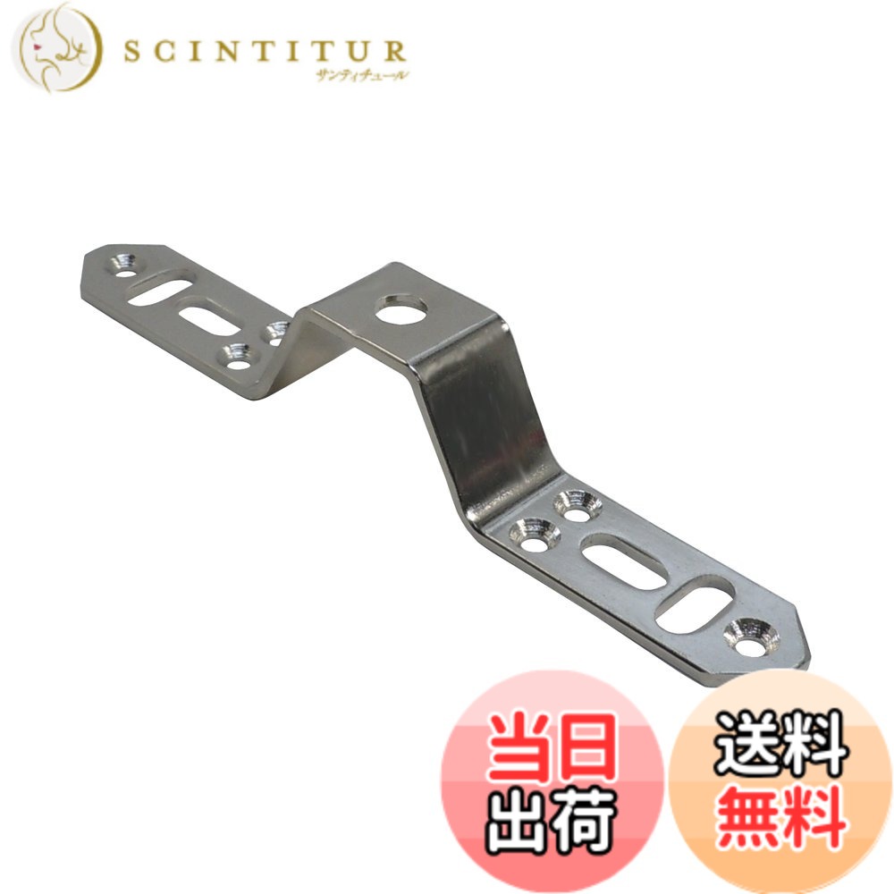 商品情報商品の説明ビスでもボルトでも留め付けできるピッタリな金物です。 先端がはみだしにくいデザイン性のあるV字カット加工を施しました。 コーススレッド木ネジ（呼び径4.1mm) タッピング（呼び径4.5mm)などの 良く使われるビスに合うように、ビス穴形状を設計しました。 T字穴とI字穴を使うと横の融通性と縦の融通性がアップします。 専用ビス・タッピングねじをご使用頂くと金具の表面がフラットできれいに納まります。 注意:耐震金物では御座いません。木材と金具の接合強度、破損による怪我等のは御座いません。 取付ける相手材により効果、強度が変わる事がありますのでご注意ください。主な仕様 ビスでもボルトでも留め付けできるピッタリな金物！先端がはみだしにくいデザイン性のあるV字カット加工。コーススレッド木ネジ（呼び径4.1mm) タッピング（呼び径4.5mm)などの良く使われるビスに合うように、ビス穴形状を設計。brT字穴とI字穴を使うと横の融通性と縦の融通性がアップ。専用ビス・タッピングねじをご使用頂くと金具の表面がフラットできれいに納まる。