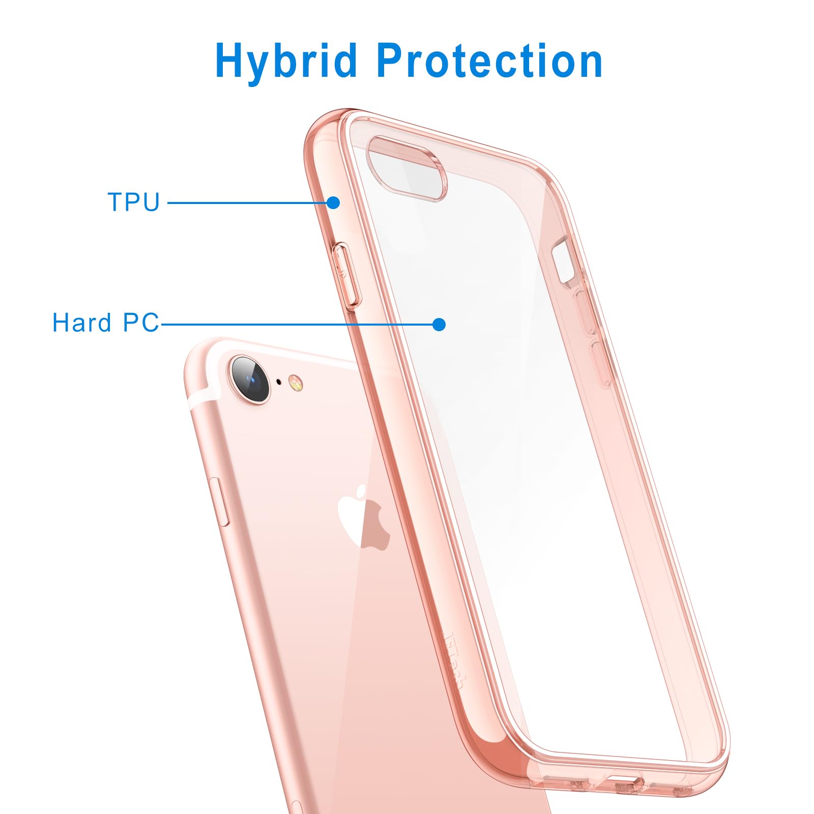 【送料無料】JETech iPhone SE 2020/2022 (第2/3世代) iPhone8 iPhone7 ケース 黄...