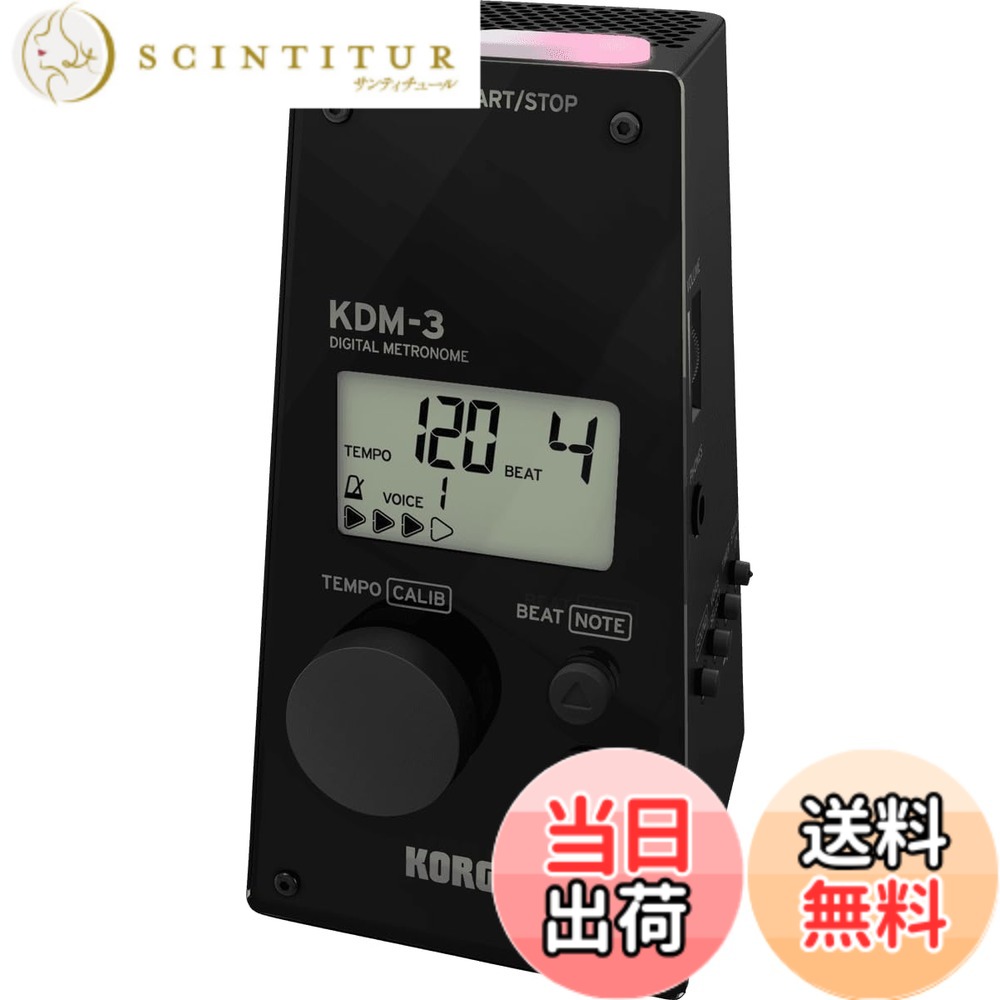 商品情報商品の説明商品紹介 パワフルな音量と聴き取りやすい音色が特徴のメトロノーム、。 機械式メトロノームのミニチュアのような可愛らしいルックスに、豊富なビート・パターンとメトロノーム音を収録。 デジタルならではの便利な機能を搭載し、あらゆるジャンル・楽器の演奏に対応します。 ご注意（免責）＞必ずお読みください * すべての製品名または規格名は関係各社の商標または登録商標です。 * 製品の外観および仕様は改良のため予告なく変更する場合があります。 * 製品の色調は実際の色と多少異なる場合があります。主な仕様 機械式メトロノーム音を含む、8種類のメトロノーム音19種類のビート・パターンを収録用途に合わせた3通りのテンポ設定基準音を聞きながらチューニングできる、サウンドアウト・モード基礎練習に便利な、タイマー・モード