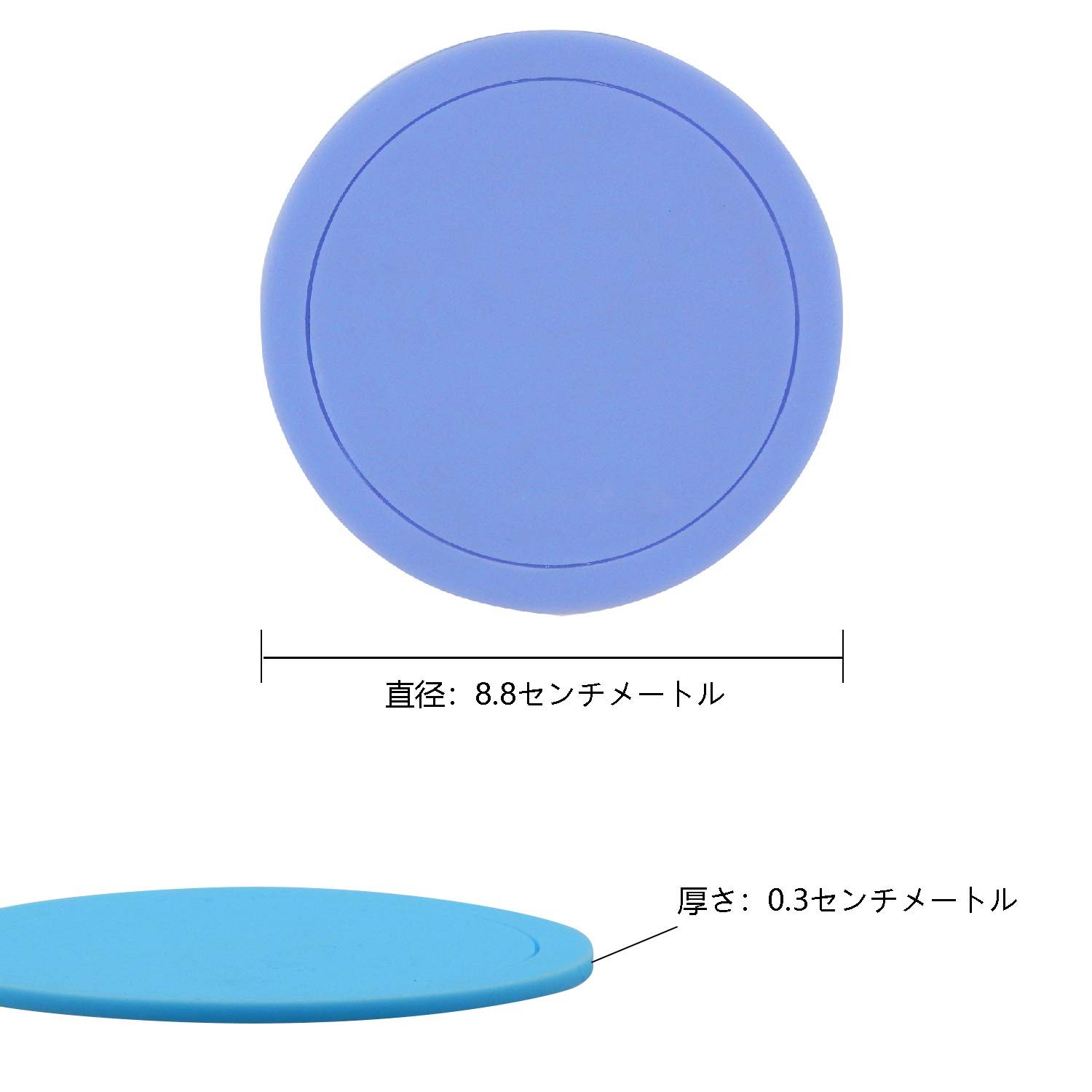 【送料無料】Tossow コースター シリコン製 耐熱 滑り止め コースター・茶托・茶パ...