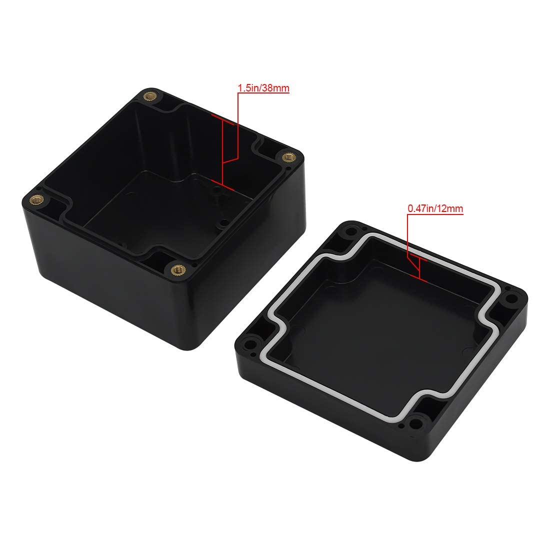【送料無料】LeMotech ジャンクションボックス IP65 防水プロジェクトボックス 防...