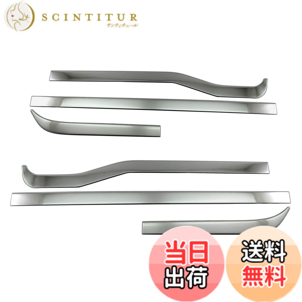 【送料無料】BRIGHTZ タウンボックス DS17W 超鏡面ステンレスメッキアッパーサイドドアモール 6PC 【 SID-MOL-099 】 DS17 DS S17 17 タウン ボックス 38079