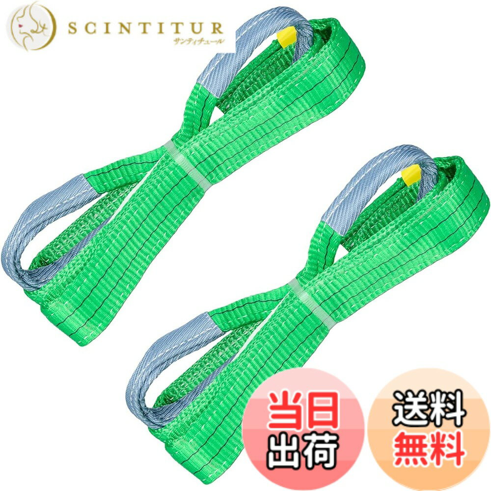 【送料無料】HELIX スリングベルト【2本セット】6m 幅50mm 使用荷重2000kg 吊上げ  ...