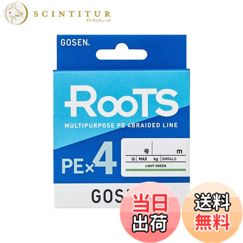 商品情報商品の説明全てのアングラーのために。ベストバランス4本組PEライン! 【安心のクオリティ】 日本国内に自社工場を持つゴーセンによる、安心のクオリティ。 【ベストバランスの追求】 高強力ポリエチレン原糸による4本編組設計により、サイズ毎に強度、感度、耐摩耗、耐久性のベストバランスを追求。 【豊富なラインナップ】 ショア・オフショア・ルアー・エサ、あらゆるフィールド・釣種に対応する豊富なラインナップ。主な仕様 巻数: 200mbr号数: 1.5号カラー: ライトグリーン素材: PE (4本撚り) / オススメ釣法: ショア・オフショア・ルアーフィッシング・エサ釣り等日本製