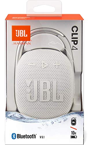 【送料無料】JBL CLIP4 Bluetoothスピーカー USB C充電/IP67防塵防水/パッシブラジエーター搭載/ポータブル/2021年モデル ホワイト JBLCLIP4WHT scintitur-10230160 サンティチュール サンプル画像3