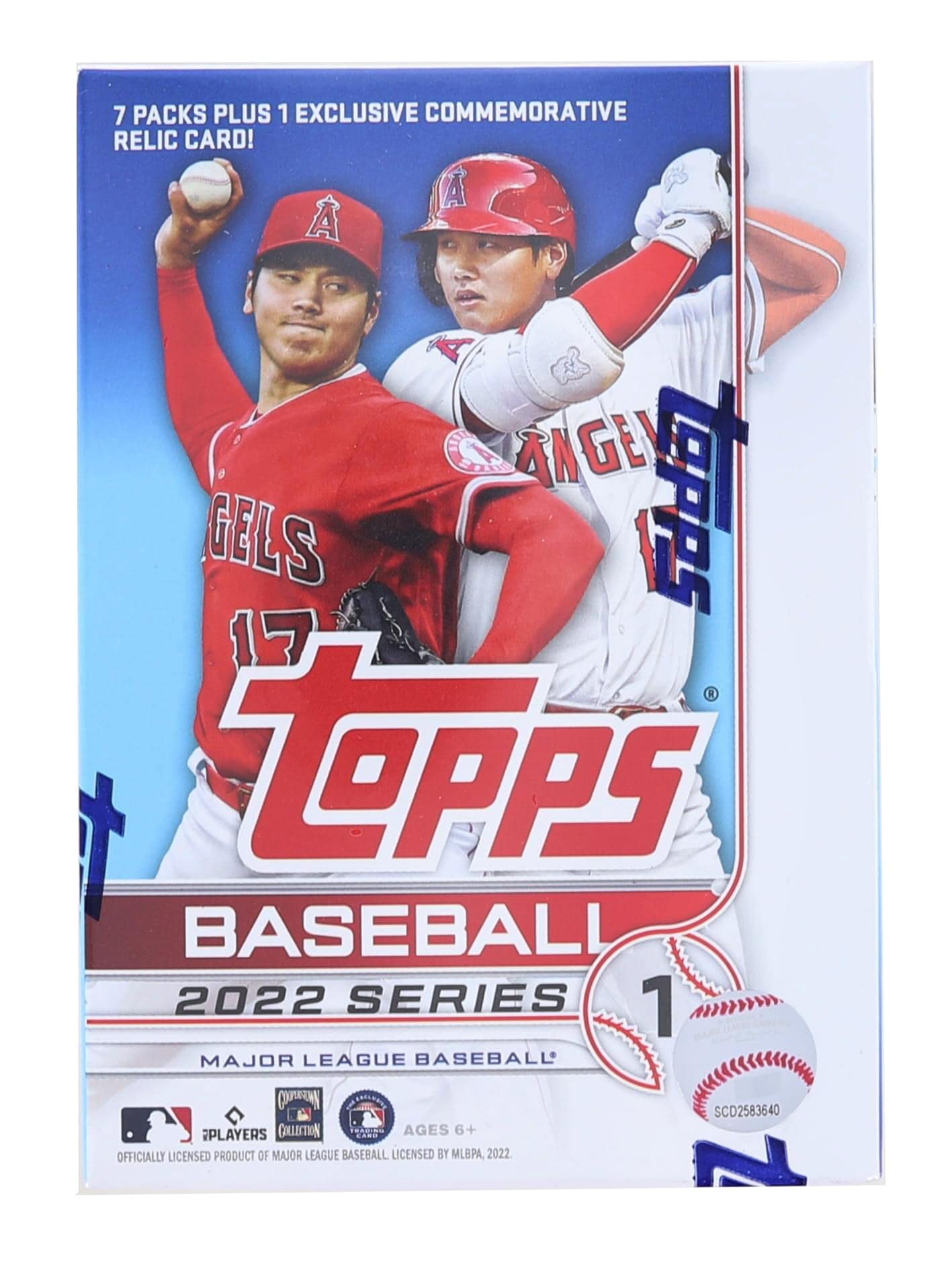 【送料無料】Generic Topps 2022 シリーズ1 野球ブラスターボックス
