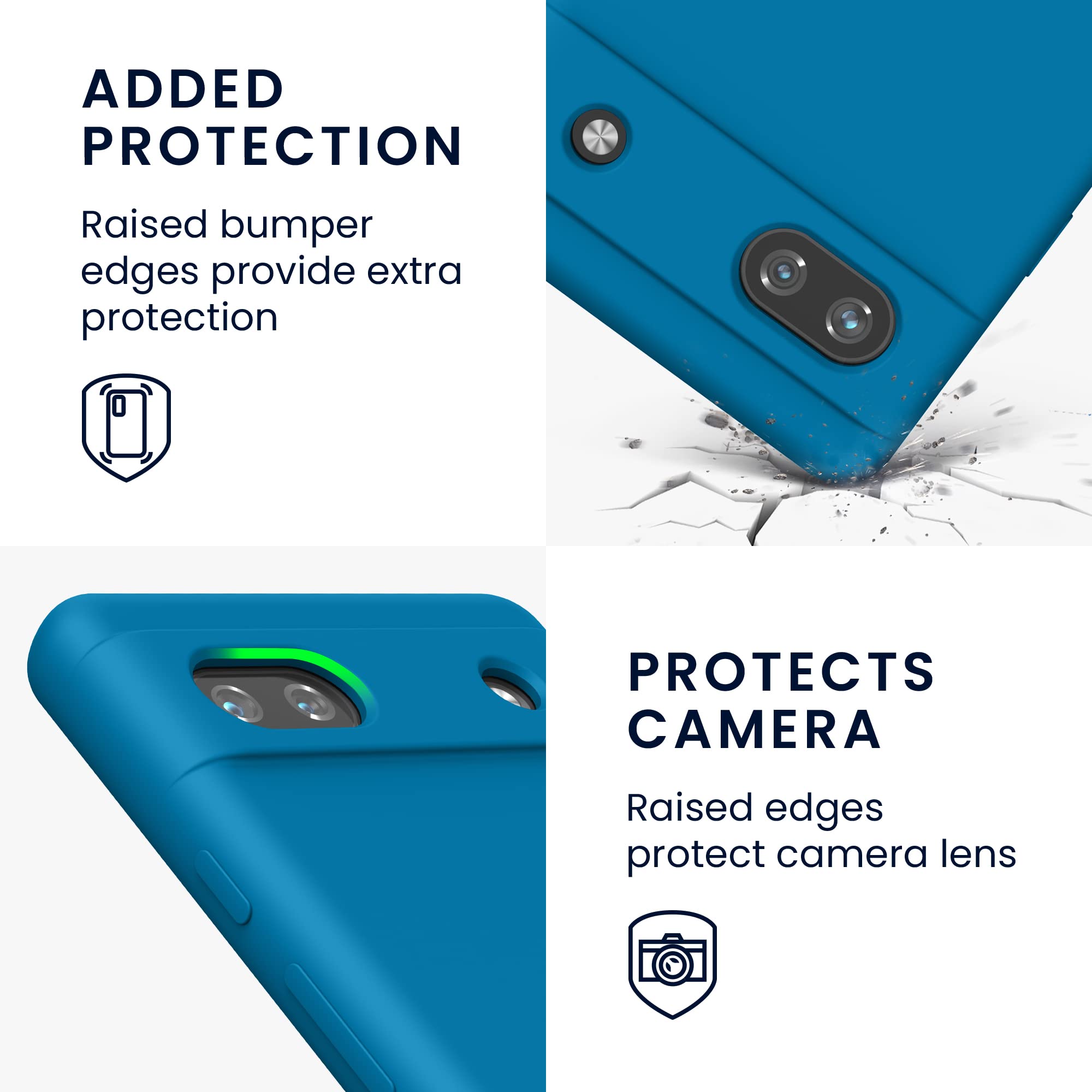 【送料無料】kwmobile スマホケース Google Pixel 6a対応 ケース - TPU リキッド ...