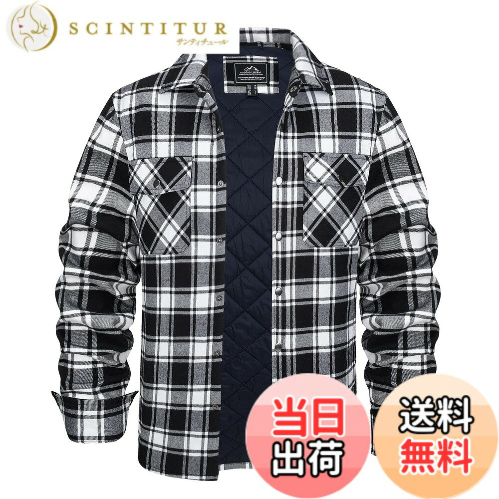 商品情報商品の説明主な仕様 【柔らかい肌触り】冬の外出には欠かせないメンズファッションアイテムとしても人気のチェック柄ジャケットです。表地はふわっとしたコットン100の素材ができ上げて、柔らかい肌触りで着心地の良さが抜群。裏地はキルティング素材で暖かく包みこんでくれます【5つのポケット・袖口のデザイン】5つのポケット（胸ポケット*2、サイトポケット*2、裏ポケット*1）がついているため、基本的な小物を収納できるし、胸ポケットがスナップ付き、紛失をご心配なく。また袖口部分にはスナップが付いていてお好みで調整していただけます【チェック柄・折り襟の仕様】どんなコーデにも合わせやすいチェック柄ジャケットは羽織るだけでオシャレに魅せてくれます。ボトムを選ばない合わせやすいアイテムだし、何色か揃えておくと大変重宝します。また折り襟の仕様でカジュアルになり過ぎず大人なっぽい着こなしを作ってくれます【幅広く適用】洗練された定番のデザインなので、幅広いシーンで活躍しています。このメンズファッショナブルなジャケットは、カジュアルや日常にはもちろん、学校、通勤、旅行、お出かけ、アウトドアなどのシーンで使用できます【暖かいヒント】1.パソコンのディスプレイの違いで、商品が多少の色違いがあるので、ご了承くださいませ。2.ご購入の際は、お体のサイズをお目安にしていただくと便利です。サイズは平置きでの採寸につき、若干の誤差がある場合がございます