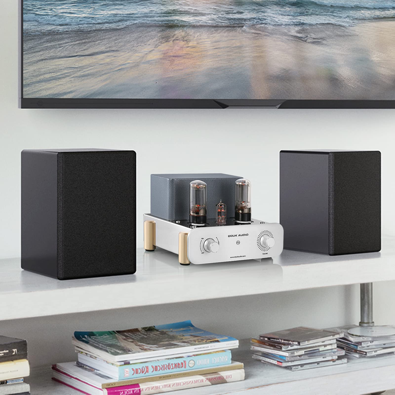 【送料無料】Nobsound F5 HiFi 6L6 6N1真空管 パワーアンプ プリメインアンプ ホーム ステレオ ピュア クラス A シングルエンド オーディオ アンプ 家庭用ステレオ オーディオアンプ scintitur-10939460 サンティチュール サンプル画像2