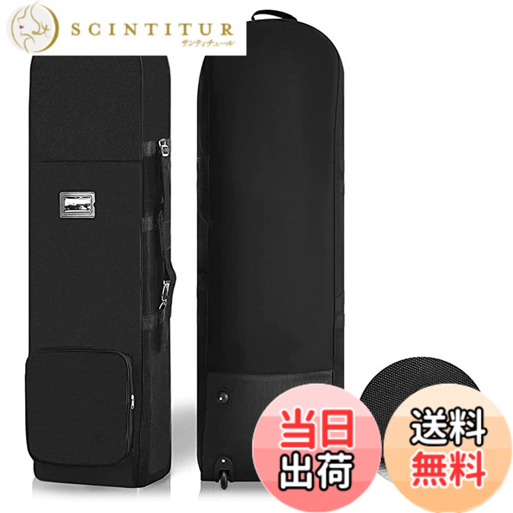 【送料無料】LIXADA ゴルフバッグ ゴルフ トラベルカバー ホイール付き 折りたたみ...