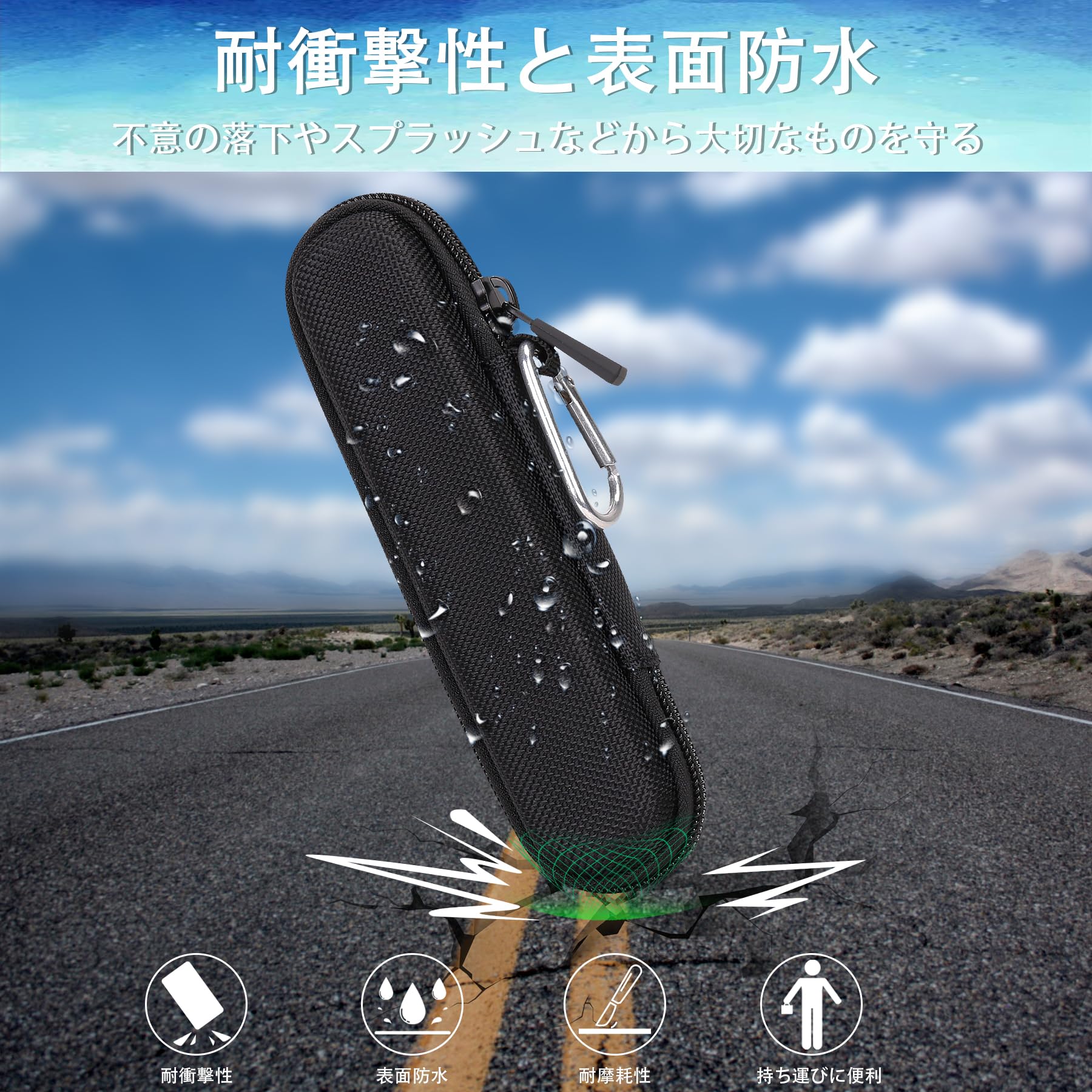 【送料無料】【co2CREA 収納ケース】Dr.Stick TypeX/DR.VAPE Model3/2に対応 耐衝...