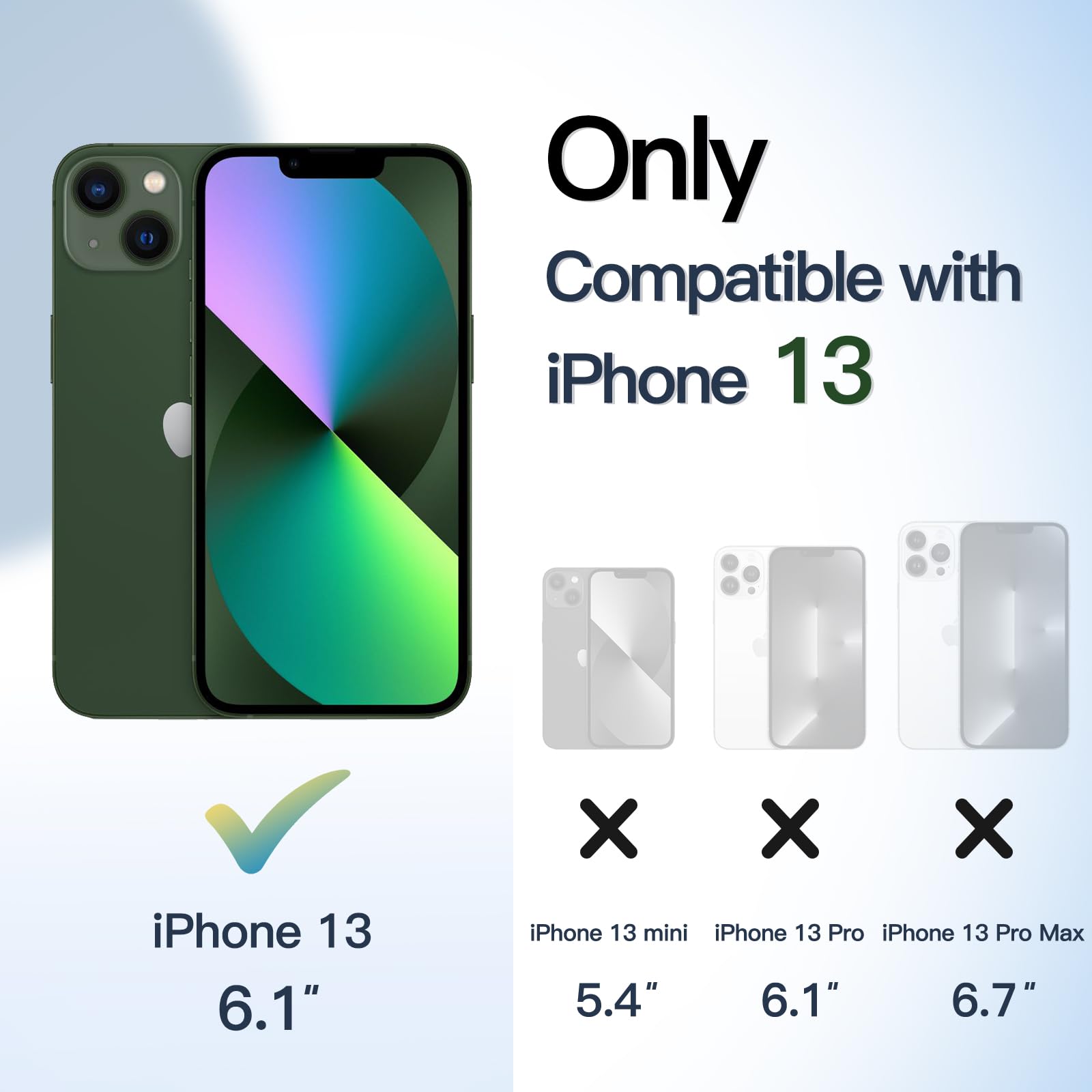 【送料無料】JETech iPhone 13 6.1インチ用 ケース 耐衝撃スマホバンパーカバー ソ...