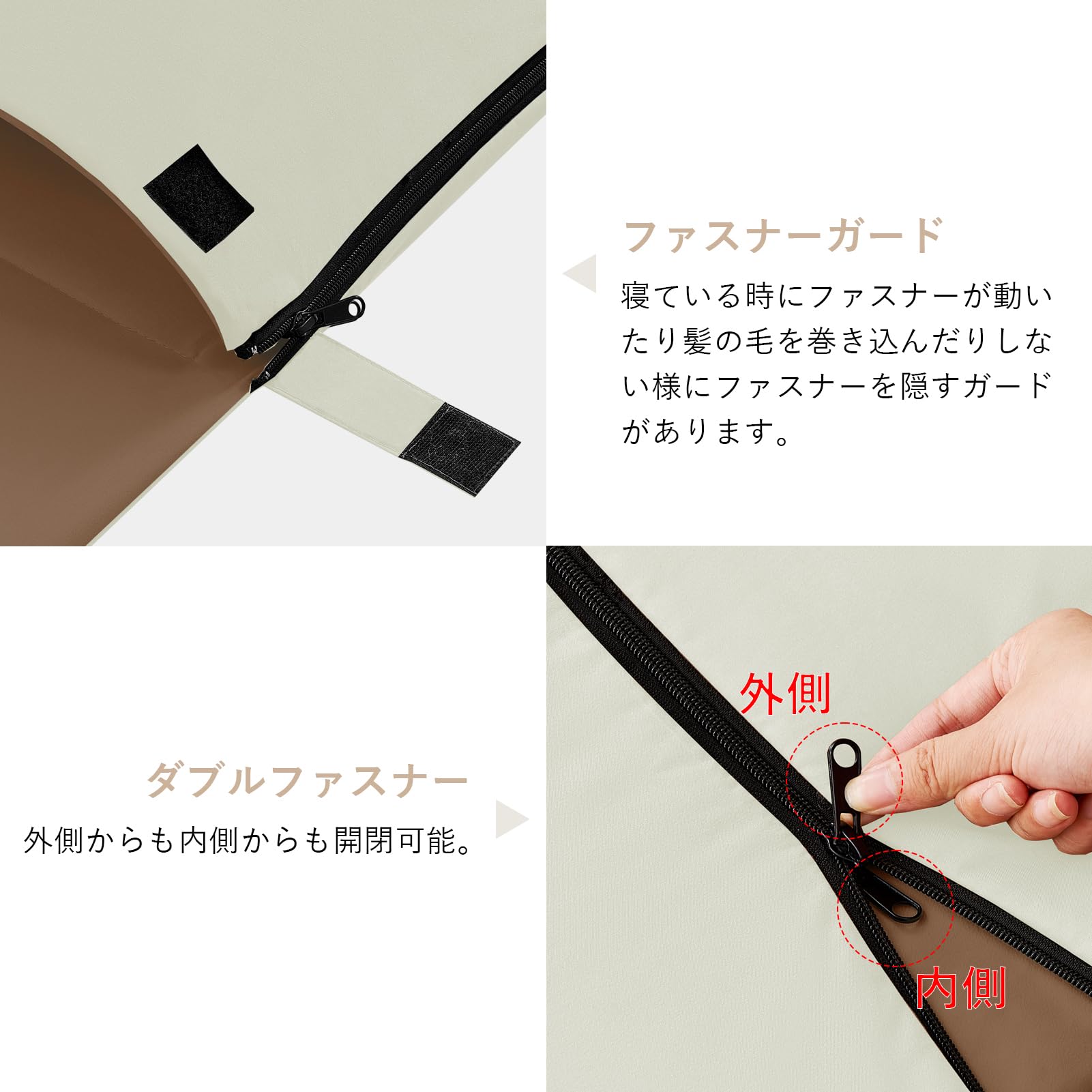 【送料無料】Topfinel シュラフ 夏用 冬用 来客用布団 2.5KG 寝袋 オールシーズン 冬用 夏用 コンパクト 収納パック付き アウトドア キャンプ用品 車中泊 防災グッズ 布団セット 快適温度-15-0度 scintitur-10968022 サンティチュール サンプル画像3